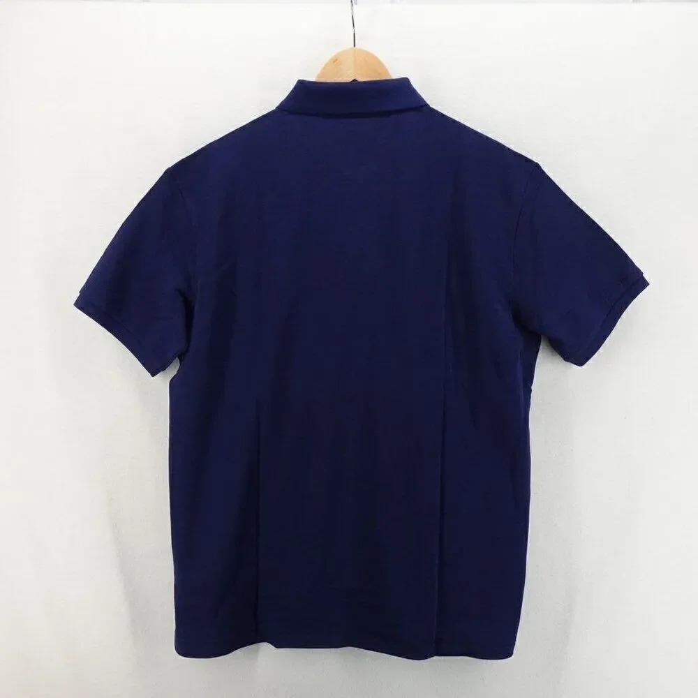 Polo Ralph Lauren Men's Slim Fit Lunar New Year Triple-Pony Polo Shirt Blue XL